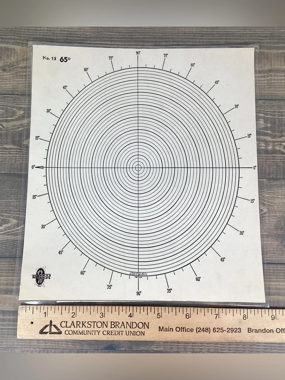8 Unique 1944 Laminated Graphing Paper With Tilt Perspective